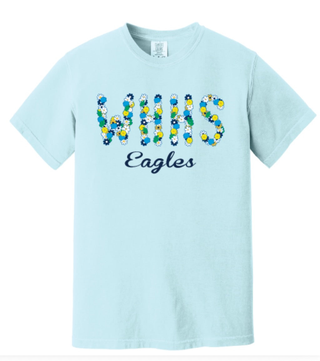 WHHS Floral SS Tee