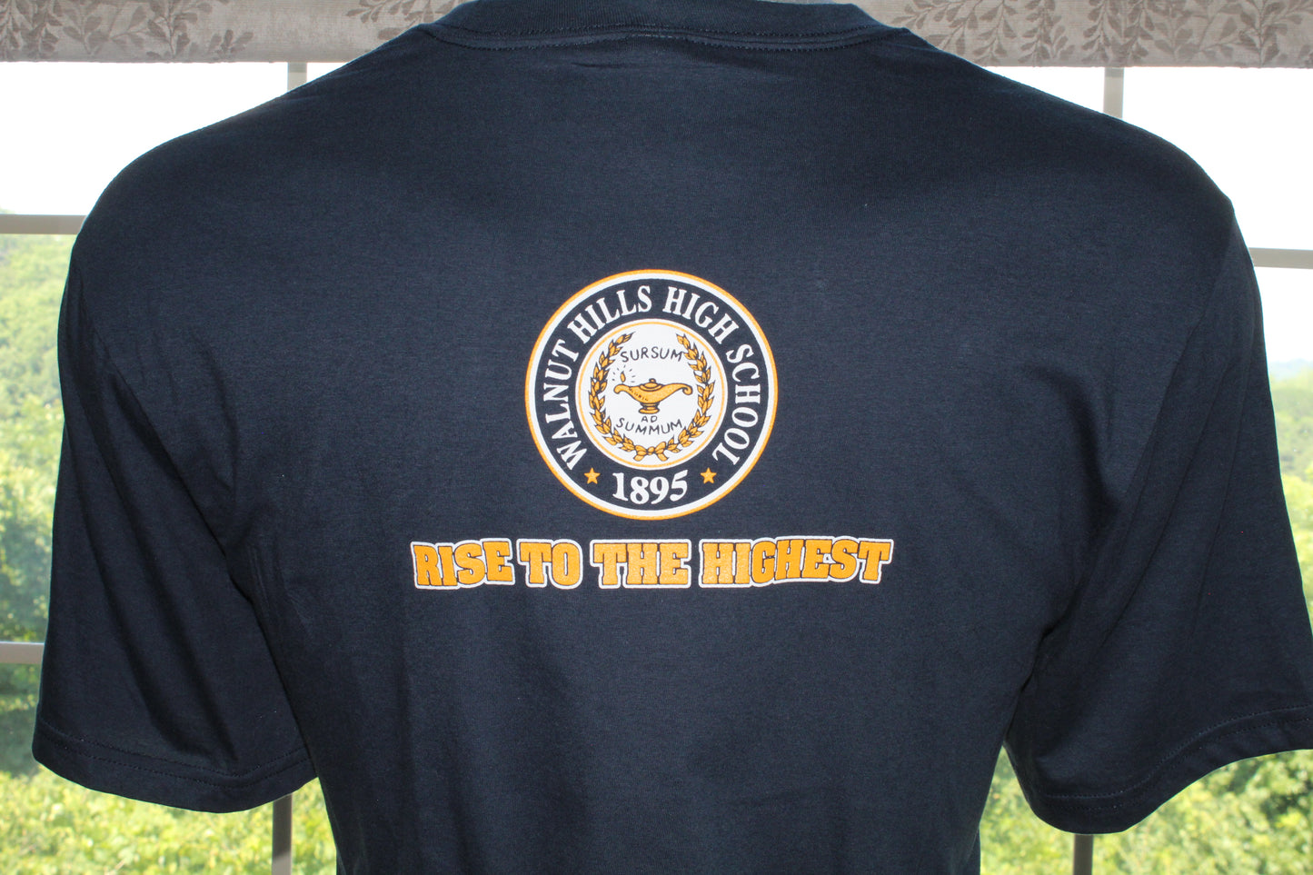 Navy Eagle SS Tee - Logo on Back