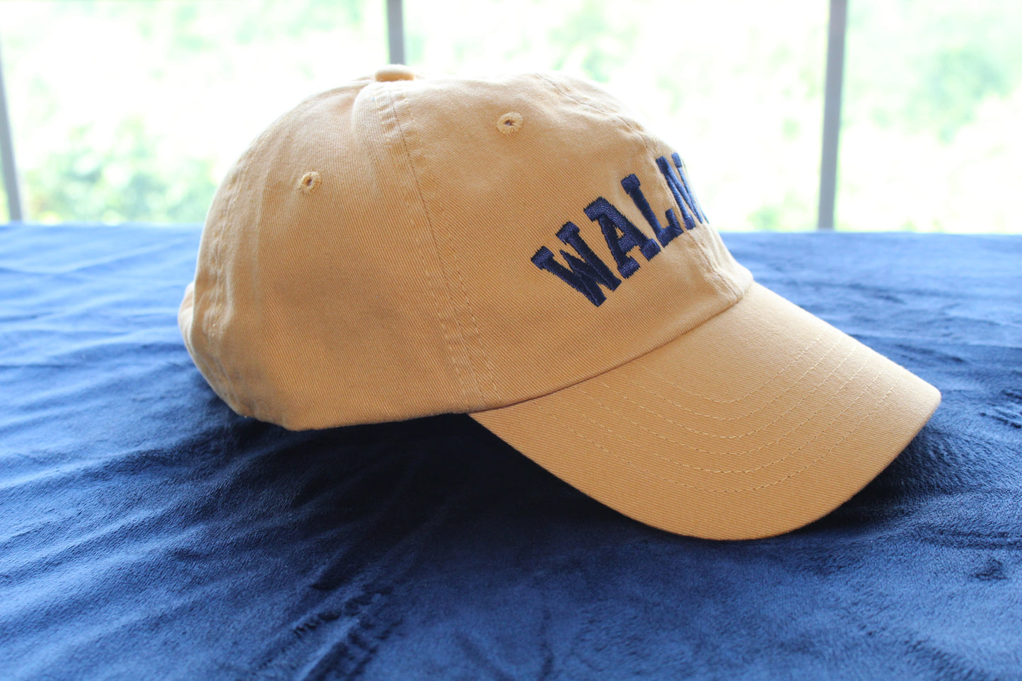 Walnut Unstructured Adjustable Hat