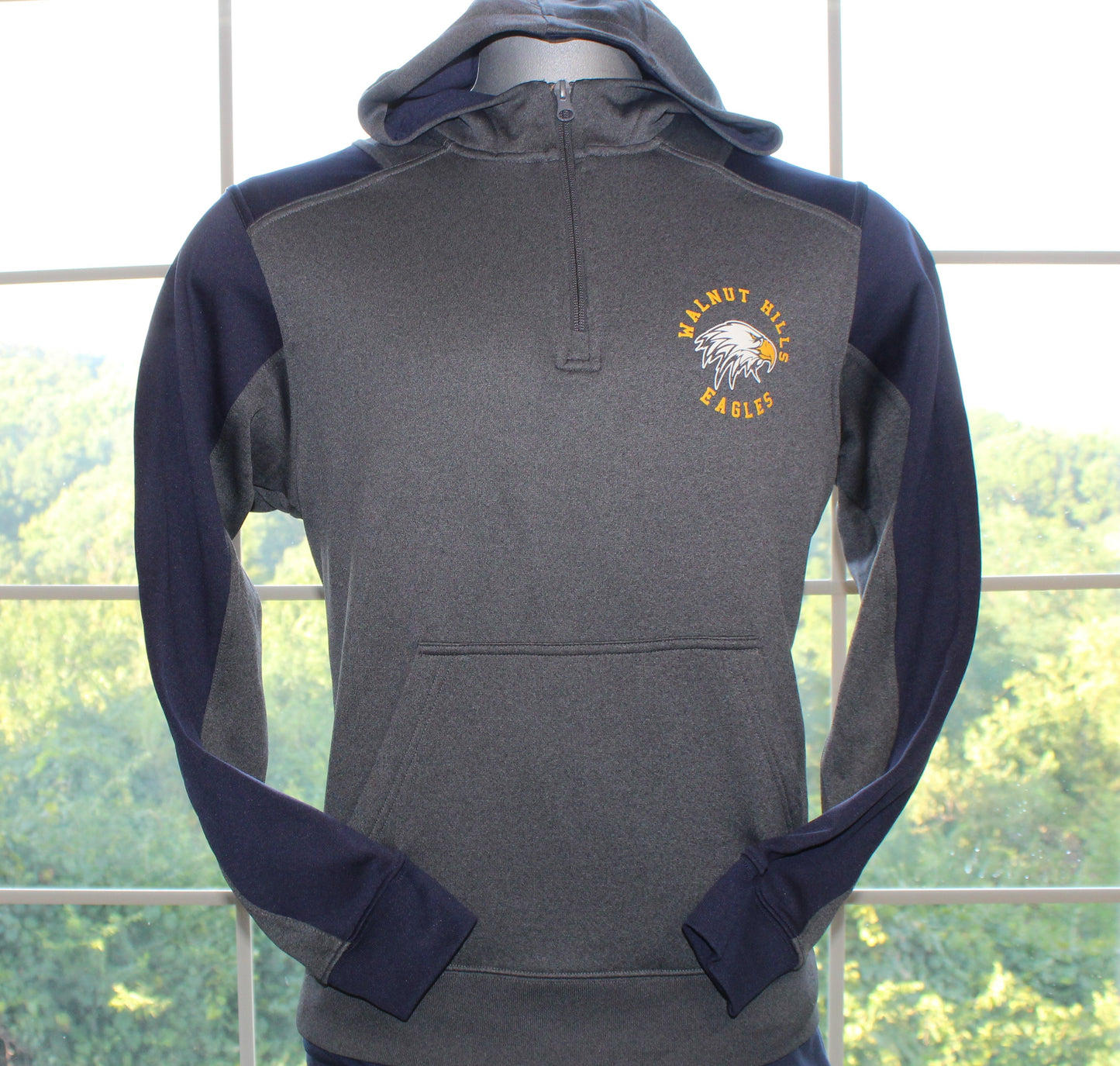 Two Toned Performance 1/4 Zip Hoodie