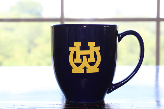 Navy Blue Bistro Mug