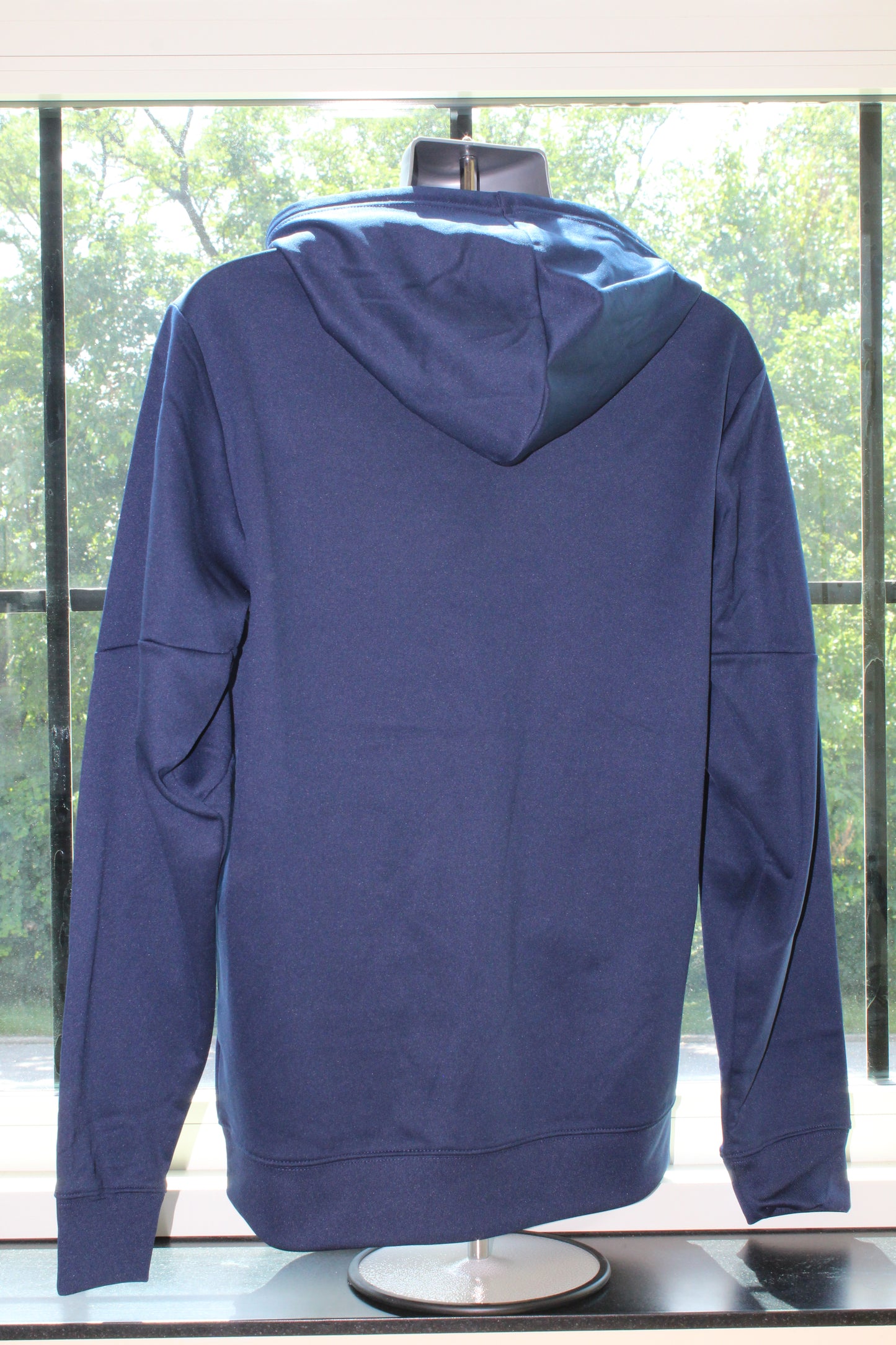 Navy Blue White Stripe Hoodie