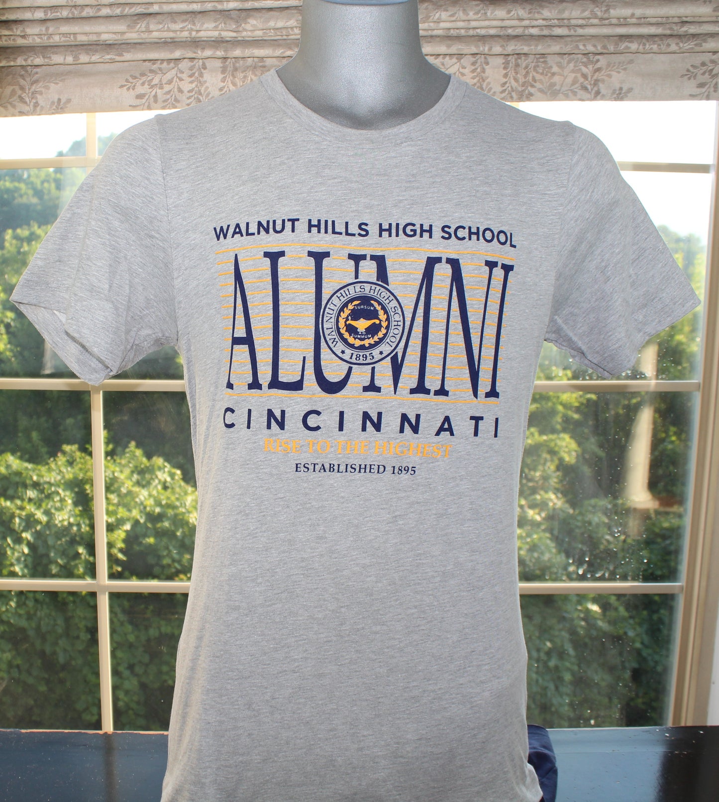 Alumni SS Tee  - Navy Blue or Grey