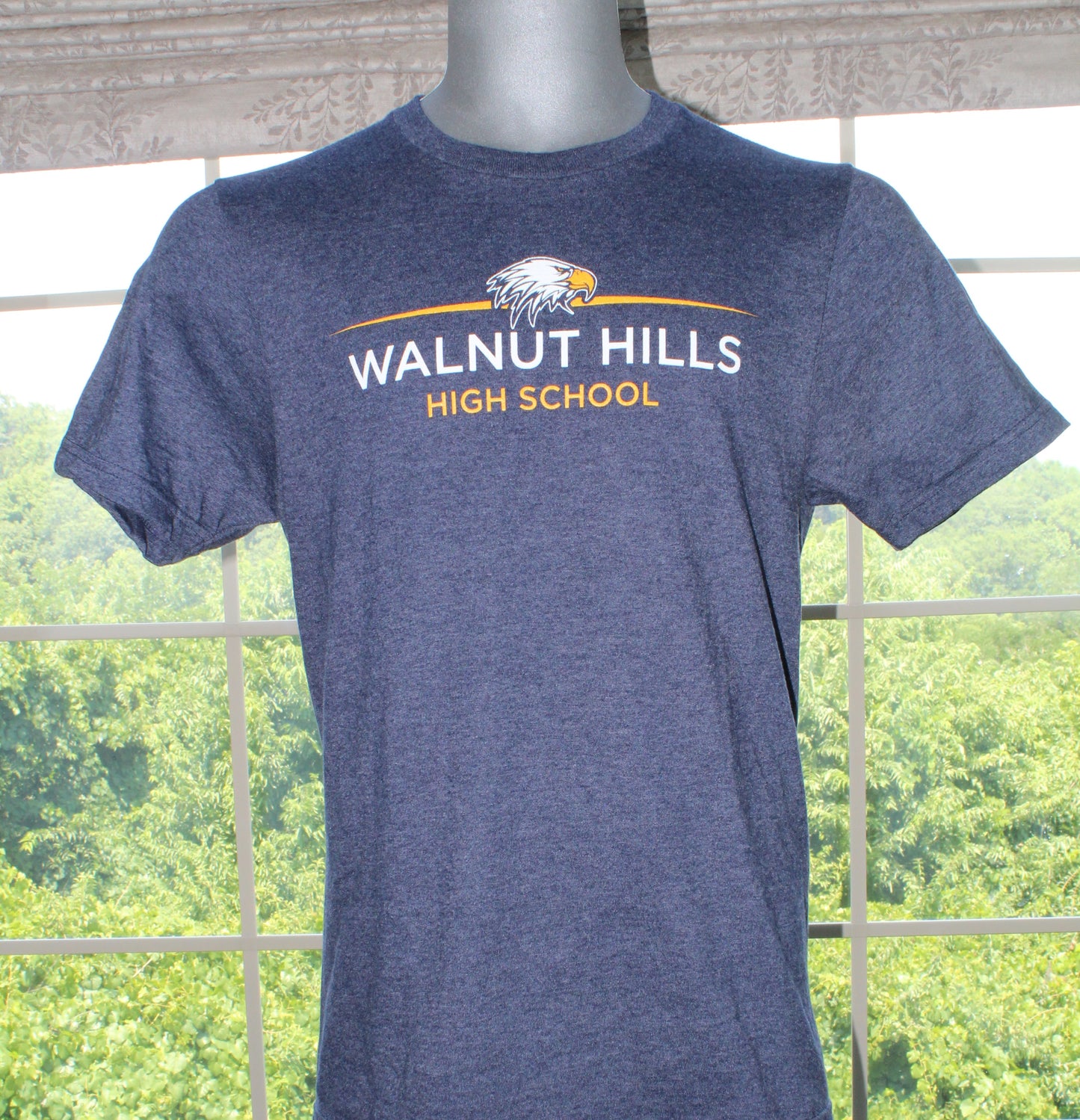 Heather Blue Eagle SS Tee