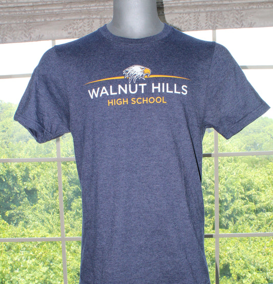 Heather Blue Eagle SS Tee