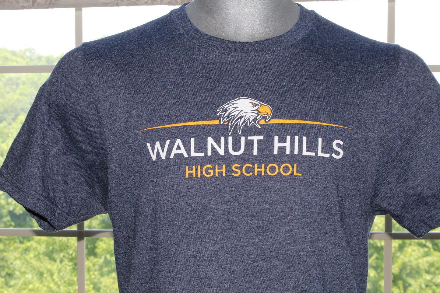 Heather Blue Eagle SS Tee