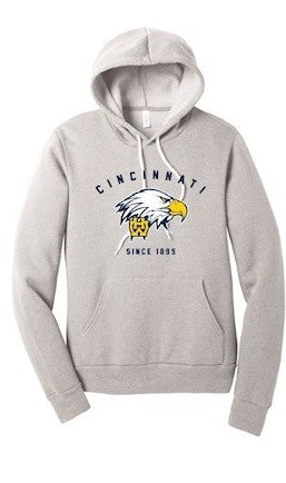 Cincinnati Eagle Oatmeal Hoodie