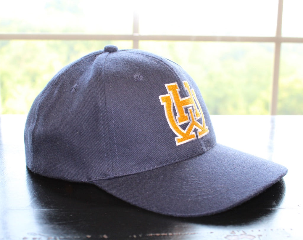 WH Navy Blue Adjustable Hat