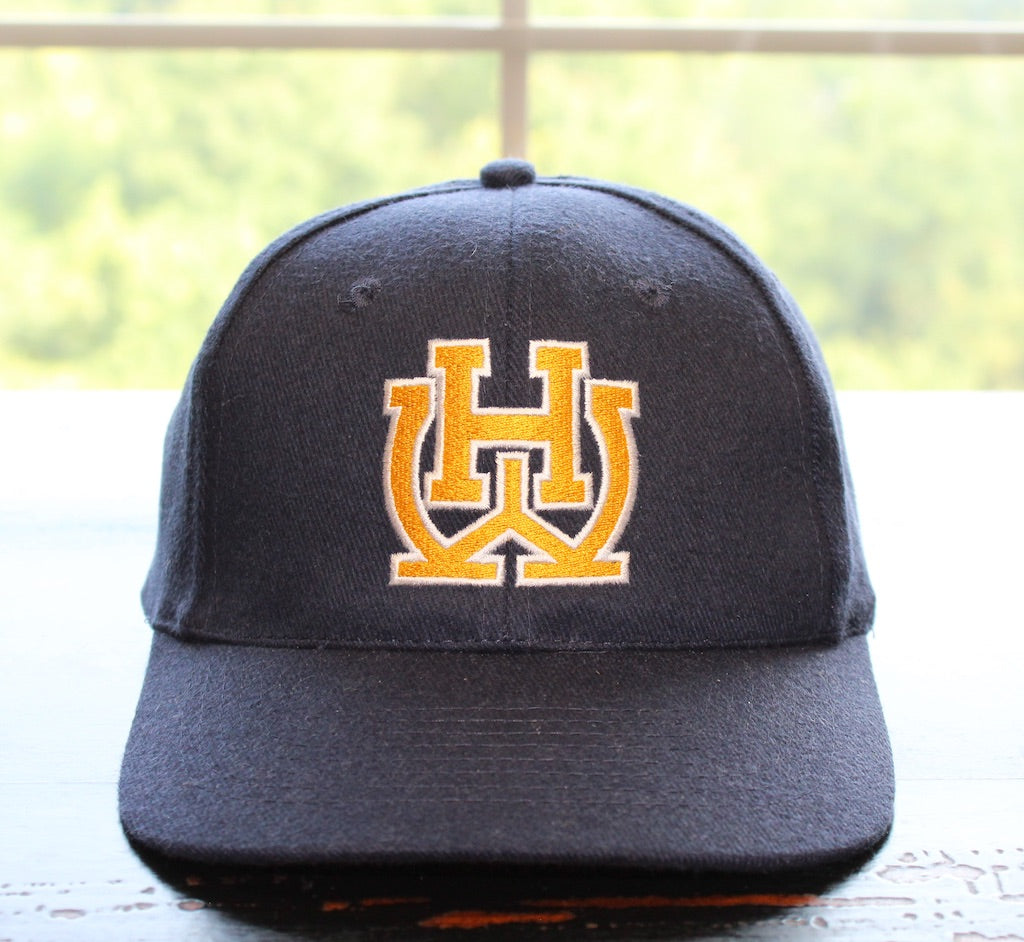 WH Navy Blue Adjustable Hat