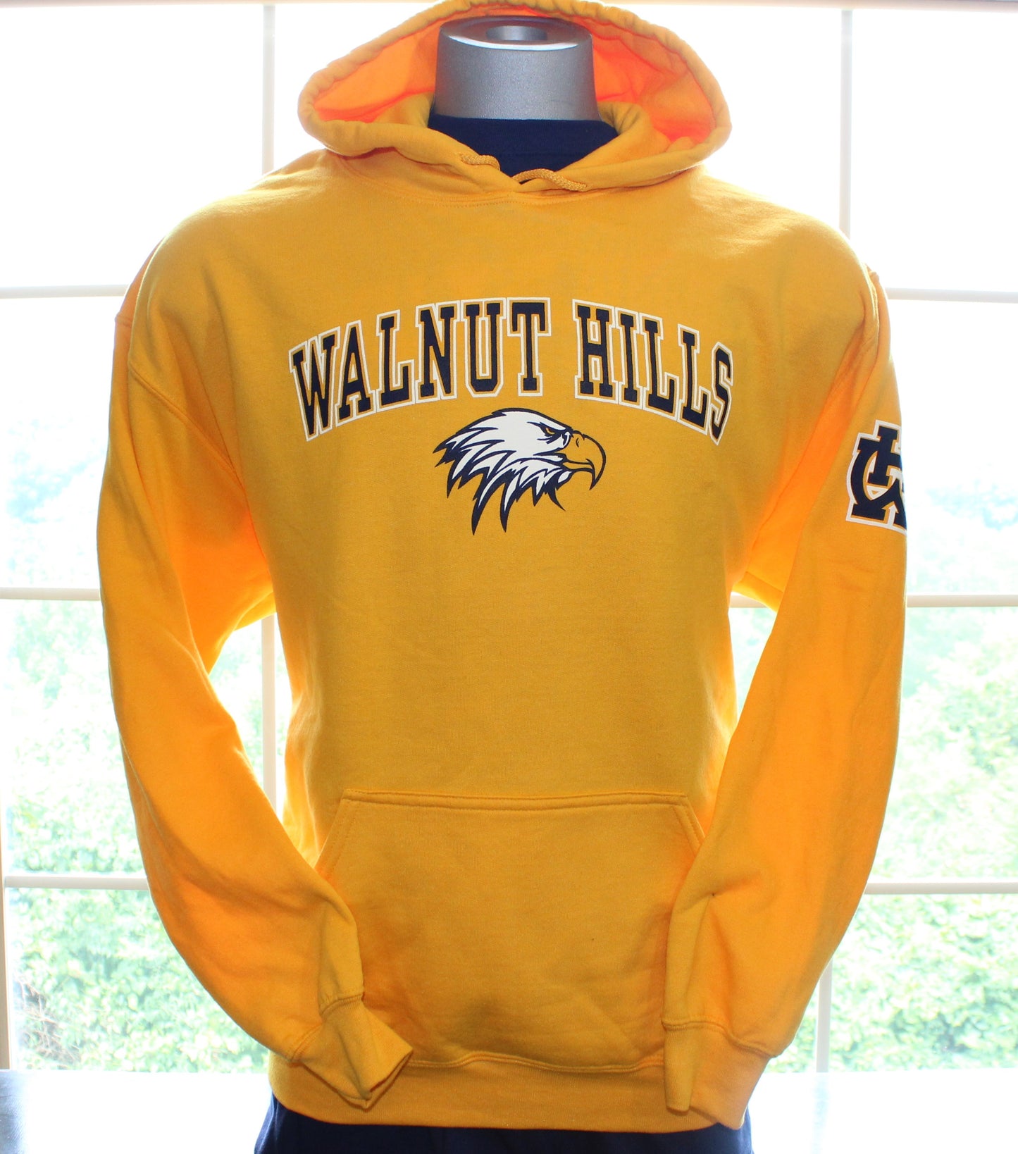 Eagle Hoodie with "WH" on arm