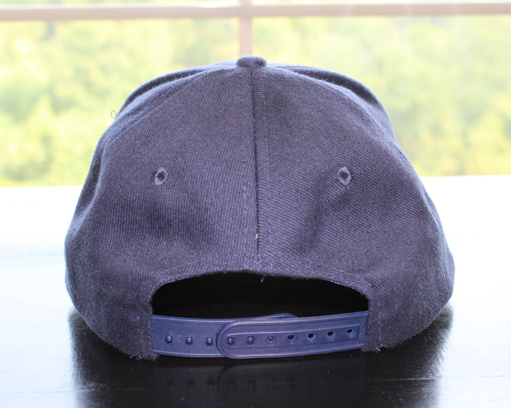 WH Navy Blue Adjustable Hat