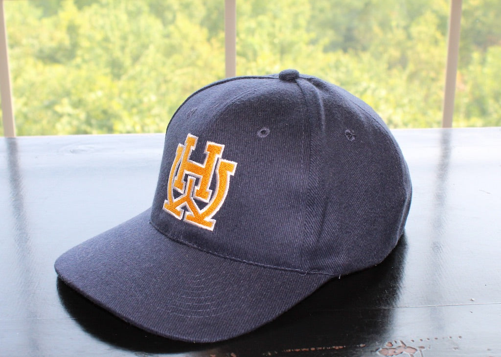 WH Navy Blue Adjustable Hat