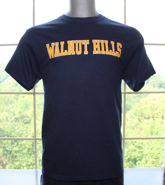 Walnut Hills Navy Blue SS Tee