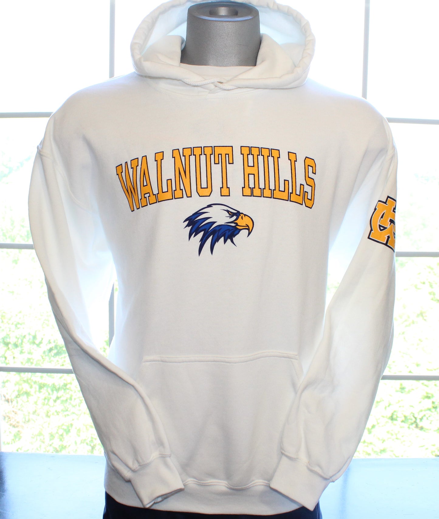 Eagle Hoodie with "WH" on arm